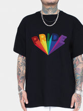 Load image into Gallery viewer, T-shirt Dark Pride Letters
